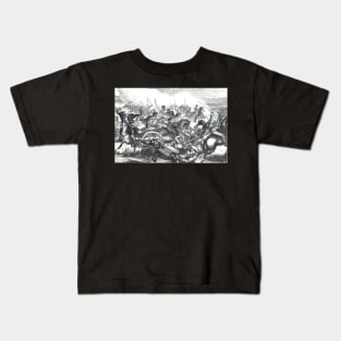 The Charge of the Light Brigade at Balaclava,  Crimean War 1854 Kids T-Shirt